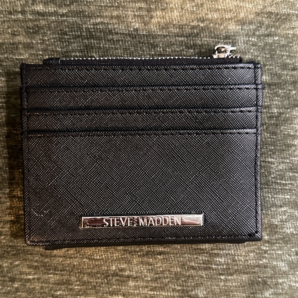 Steve Madden Black Wallet